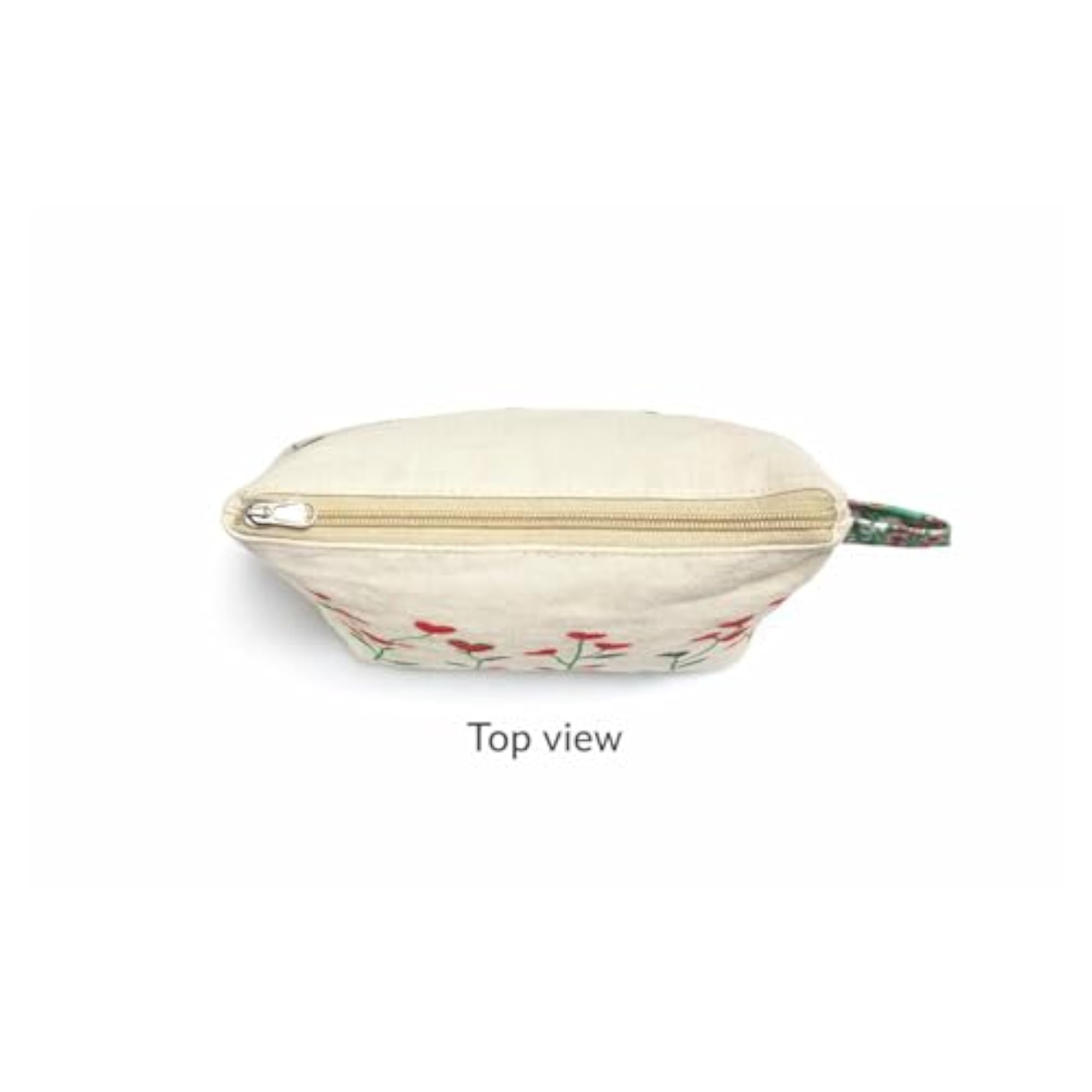 Multi-Purpose Canvas Pencil Pouch with Sturdy Zipper