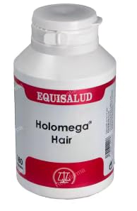 Equisalud Holomega suplemento capilar premium de 180 cápsulas con aminoácidos
