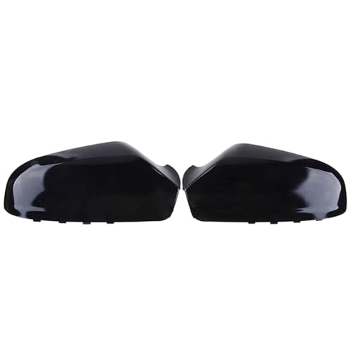 Housses de rétroviseurs pour Opel Astra H 2004-2009 coques noir mat