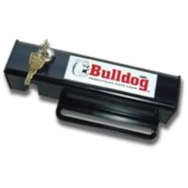 Mighty Mule Bulldog Pedestrian Gate Lock (FM145) Black