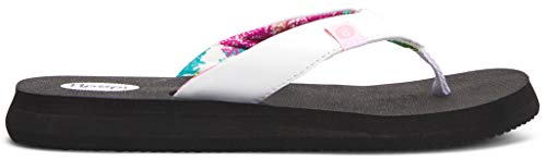 Image of Floopi Flip Flops for Women Flat Yoga Mat Thong Womens Sandals Ladies Beach Sandals with Indoor & Outdoor Anti Skid Soles