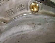 Harley BRASS Timing Bolt 1970-up chopper bobber cafe hd all models plug OEM 720