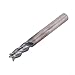 High Stability AlTiN Coated 4 Flute Solid Carbide End Mill for HPC Applications in Industrial Milling Processes (6mm)
