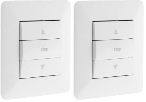 Commande volet roulant Blanc - Artezo (Lot de 2)