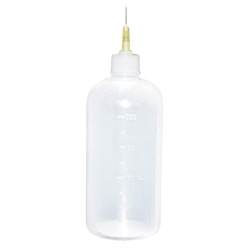 DYNWAVE Aplicador de Garrafa de Cola com Ponta de Agulha 200ml Precisão para Pintura Acrílica