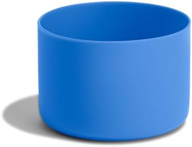 Hydro Flask Bottle Boot – Bottom Protector Sleeve – Silicone Water Bottle Accessory Small Cascade Blue
