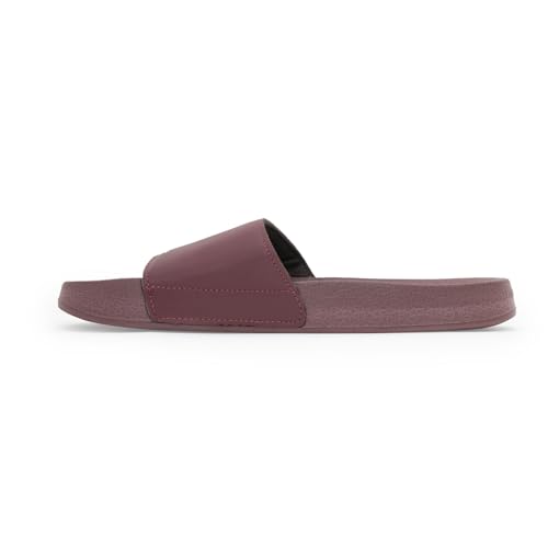 Image of Red Tape Womens Sliders in Slate Blue | Casual Pool Sliders | SLATE BLUE | 3 UK