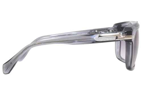 Cazal 8040 003 Sunglasses Grey/Blue/Silver/Grey Gradient Rectangle Shape 59mm3