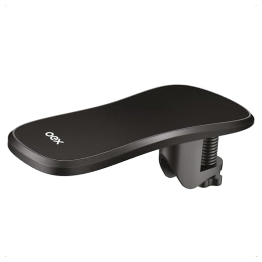 Apoio Ergonômico Para Antebraço, Design Ergonômico - OEX AE 100 - Preto