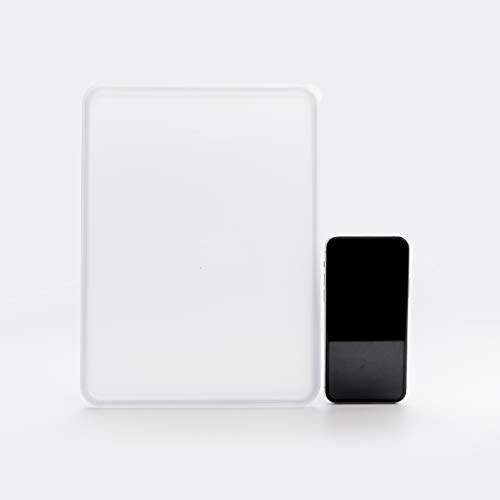 Silicook Flat Plastic Box for Kitchen for Kitchen&Refrigerator Organization, Transparent Food Storage Container for Kitchen, Fridge, Freezer (5 x 600ml)