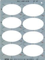 Règle dorapasu e210 tracé ellipse isométrique pour plan architecture