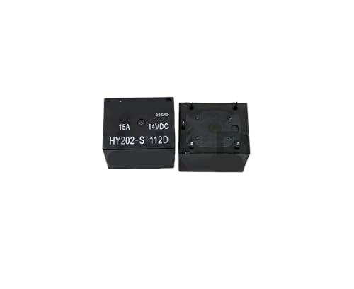 Relais 12V 15A HY202-S-112D DC12V 5PIN pour circuit imprimé PCB, lot de 10 relais