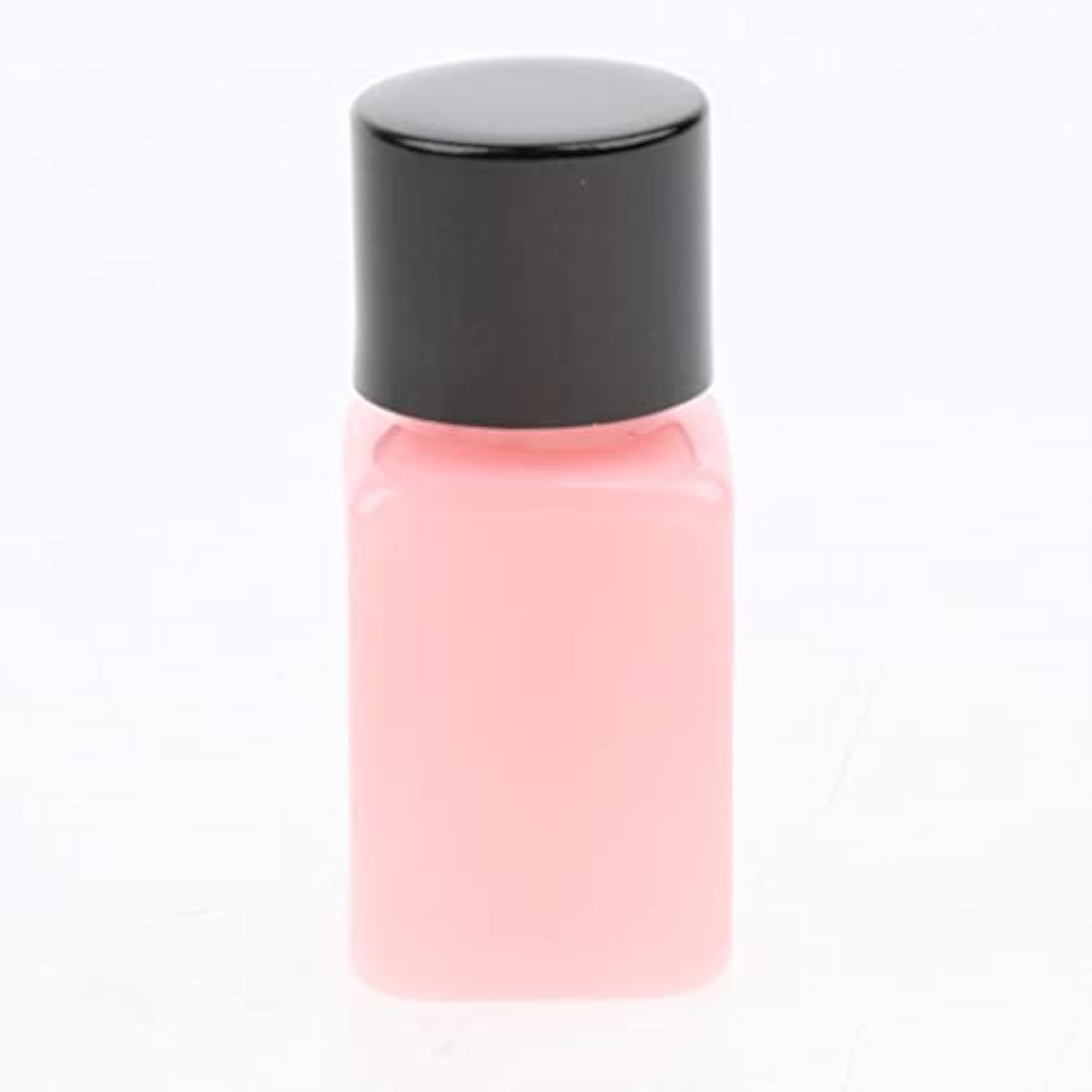 Durable Square Storage Bottles for Cosmetics, Black Cap