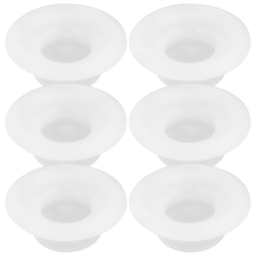 SEWACC Juntas de Sellado para Botellas Abatibles 10 Piezas Arandelas de Silicona Blancas a Prueba de Fugas Repuestos para Botellas de Cerveza y Refresco Uso Doméstico en Elaboración