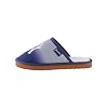 FOCO MLB Men's Official Primary Logo Embroidered Sherpa Lined Gradient Scuff Slide Slippers