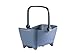 Basil Buddy MIK Hundefahrradkorb - 32L, Blau, Robust, Inkl. abschließbarem MIK-System und MIK Carrier-Platte, Perfekt für den sicheren Transport von Hunden
