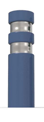 Normaluz Ba51872 - Balizas Cilíndricas Hito Azul Polietileno (Pe) 71X20 Cm Con Cte, Ripci