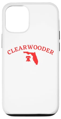 Clearwooder Funny �t�B���f���t�B�A�N���A�E�H�[�^�[ FL �t�B���[�X�����O �X�}�z�P�[�X iPhone 12/12 Pro �p