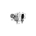 Gates T39392 Rullo Tenditore Cinghia Poly-V Rullo Tendicinghia Puleggia Tendicinghia Rullo Tenditore Cinghia - 3