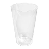 Plastikbecher - 400 Ml Ø 8,5X13 Cm Transparent Ps - 500 Un.