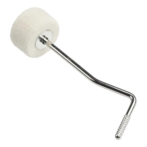 2pcs almohadilla de fieltro para baquetas de batería