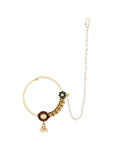 Zaveri Pearls Accessory for Women (Golden) (ZPFK8230) (B07MZPVBC6) Amazon Price History, Amazon Price Tracker