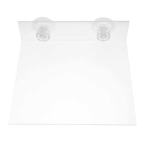 BESPORTBLE 鳥 止まり木 スタンド オウム プラットフォーム 吸引器付き カップ アクリル オウム シャワー 止まり木 おもちゃ 遊び場 コニュア チンチラ インコ セキセイインコ オカメイン