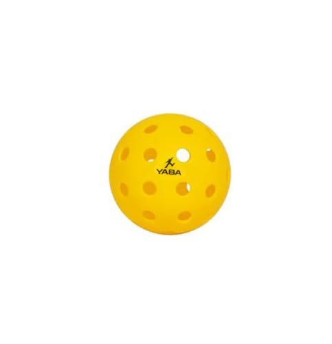 Image of YABA Boom Pickleball Balls Pack of 6 | 40 Hole Indoor & Outdoor Ball for Tournament & Competition Play | High Bounce, Lightweight, Perfectly Balanced, True Flight, All-Weather Durable