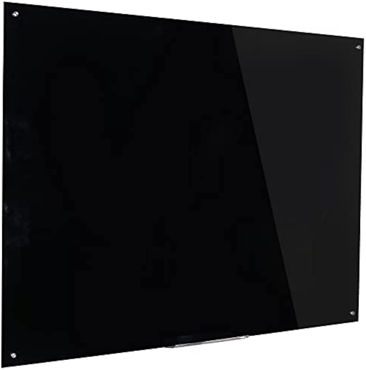 直営店限定 Dexboard 磁気ブラックガラス ホワイトボードフレームレス 強化ガラス 黒板 マーカートレイ付き インタラクティブオフィス用 壁取り付け つや消しブラックガラスボード 48インチ X 36インチ ホワイトボード 文房具 オフィス用品 期間限定超特価 Www