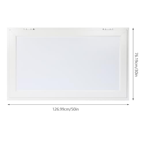 Concession Window for Food Truck, 50 x 30 inch Aluminum Alloy Food Truck Window Concession Stand Window Concession Awning Door Up to 80° Serving Window for Food Truck Concession Trailers with Screens - Thumbnail 4