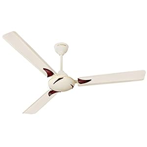 Longway Creta P1 1200 mm / 48 Inch High Speed 3 Blade Anti-Dust Ceiling Fan Suitable for Kitchen / Veranda / Balcony…
