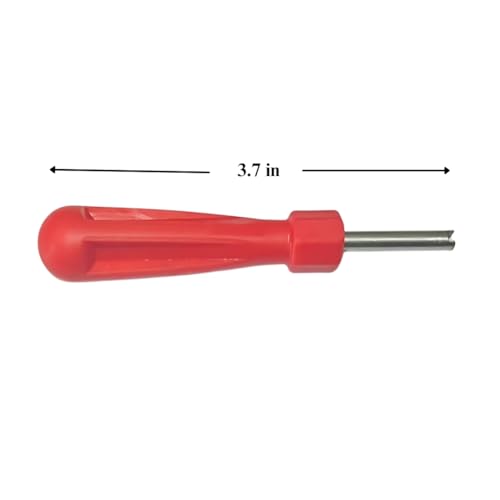 Image of Ultimate Tire Valve Tool Set - 3 Plastic Handle Removers (95mm, 135mm, 170mm), 2 Valve Repair Tools (40x60mm), 20 Colorful Caps, Core Remover & Extractors