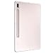 Puxicu Clear Case for Galaxy Tab S9 Plus/tab S9 FE Plus, Slim Design Flexible Soft TPU Protective Cover for Samsung Galaxy Tab S9+ / S9 FE+ 12.4 inch 2023 Released Tablet, Transparent