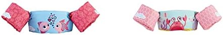 Stearns Original Puddle Jumper Kids Life Jacket | Life Vest for Children, Coral Fish, 30-50 Pounds & Original Puddle Jumper Kids Life Jacket | Deluxe Life Vest for Children, Pink Crab