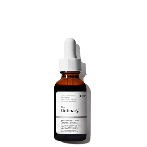 The Ordinary Multi-Peptide + Copper Peptides 1%, Anti-Aging Serum for Fine Lines and Skin Elasticity, 30ml