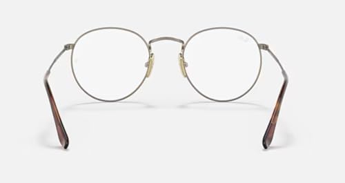 Image of Ray-Ban Unisex Rx8247v Round Titanium Round Prescription Eyewear Frames