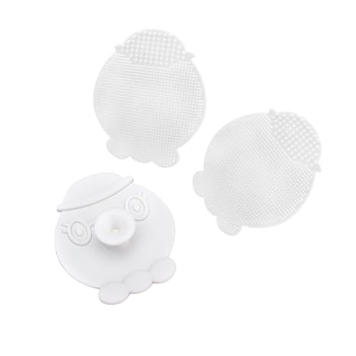 Brosse de nettoyage pour le visage silicone blanc FRCOLOR soin des pores