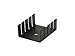 CUI Inc HSS-B20-NPR-01 Black Anodized 29.97 x 25.4 x 12.7 mm Round ?3.81 mm Attachment Hole Heat Sink - 25 item(s)