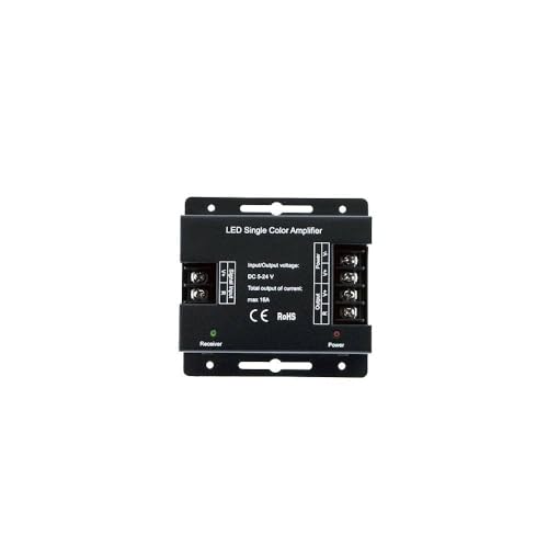 Ripetitore/amplificatore di segnale PWM monocolore 5-24V 16A