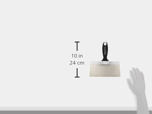 Amazon Basics 8" Soft Grip, Stainless Steel Tape Knife with Hammer End
