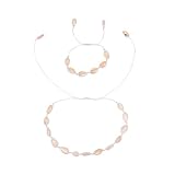 Hemobllo Pulsera De Artesanal Pulsera Tejida Mano Cuentas De Brazalete Para Mujer