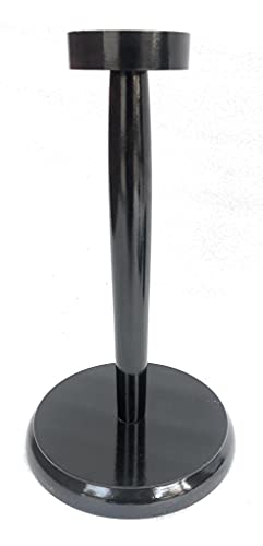 NauticalMart Medieval Armor Helmet Display Stand Viking Norman Armor Spartan Wooden Display Stand Stand in Black