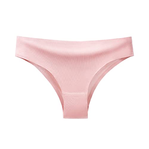 Genérico Braga Culotte Mujer Braguitas Algodon Mujer Cintura Alta Barriga Plana Calzones sin Costura Period Underwear Compresivos Seamless Underwear Women's Clothing Bragas Calzones Rosa