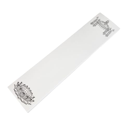 法名紙 ほうみょうし 50枚入 (小) 白木位牌 野位牌 8寸用サイズ カット済み (kuy05009)