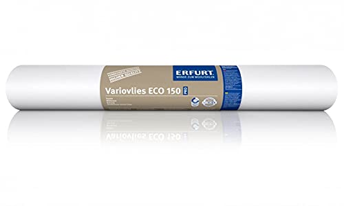 Erfurt Variovlies Malervlies überstreichbare Vliestapete, Eco-Vlies EV 150g/qm
