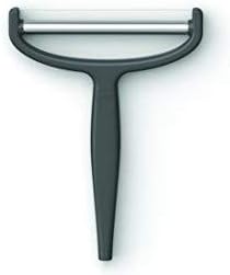OSTI (Black OSTI-303-US1 Fixed Wire Rolling Cheese Slicer for for semi-Hard and semi-Soft Block Cheese, Thin and Thick Slices, Dishwasher Safe, Danish Design, one Unit of 4.3x5.5IN/11x14.25cm