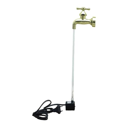 Bothyi Floating Tap Water Fountain Invisible ing Spout Watering Can Fountain with Wire and Pipe Tabletop Fountain for Yard Pools