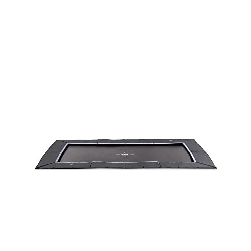 Exit Toys- Cama Elástica con Patas Silhouett 183, Color Lima, Con Red de Seguridad con Cremallera, Sistema de Protección para los Pies, Superficie de salto: 134 cm diámetro : EXIT