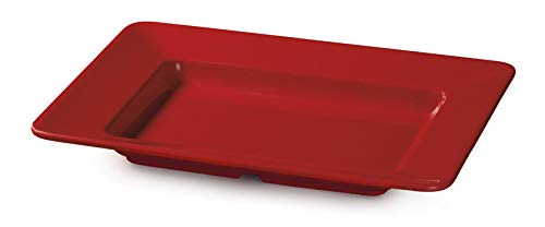 G.E.T. EnterprisesML-11-RSP Red Sensation 12" x 10" Rectangular Plate