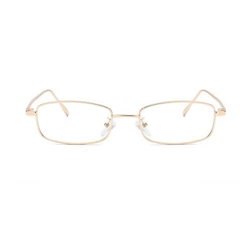 BOBUXLIIN Square Fake Glasses Fashion Non Prescription Clear Glasses for Women Glasses Frame Trendy Accessories